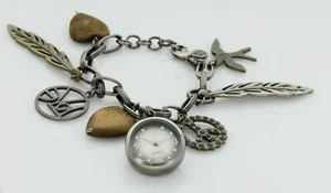 Decree Bracelet Good luck Spring charm Bracelet peace love hearts watch bracelet - Picture 1 of 2