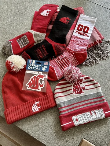 WSU Socks & Hats Cover