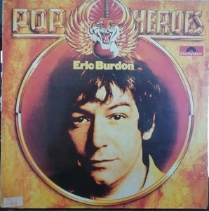 Eric Burdon Pop Heroes LP, Comp 1980 (VG+ / VG) - Picture 1 of 4