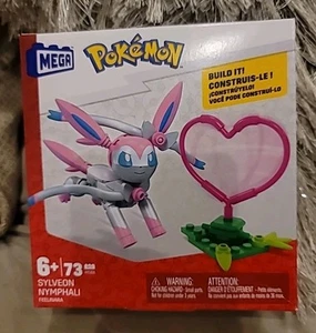 MEGA Pokémon Sylveon Nymphali Feelinara Pokemon Build It HTJ01 2023 NEW Misb - Picture 1 of 8