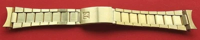 Tissot 19 mm Bear Or Bracelet Montre Acier Inoxydable Band Vintage Hong Kong - Photo 1/4