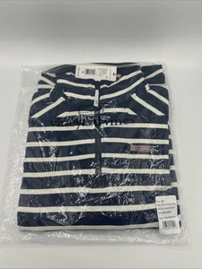 Vineyard Vines Damen Dreamcloth gestreiftes Shep Shirt - Mille Streifen neu mit Etikett Medium - Bild 1 von 4