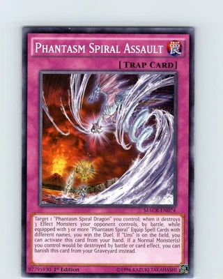 Yu-Gi-Oh TCG Phantasm Spiral Assault MACR-EN074 1st Edition Common Card NM - Image 1 of 2