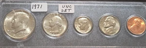 US 1971- Mint Set Coins in Whitman Display Case - Birthday/Christmas/Anniversary - Picture 1 of 6