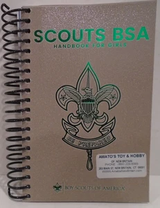 BOY SCOUTS #648768  SCOUTS BSA HANDBOOK FOR GIRLS SPIRAL BOUND BOOK NEW - Picture 1 of 2