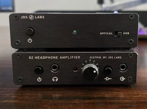 Amplificador de auriculares JDS Labs OL DAC y Objective2 edición negra - Imagen 1 de 7