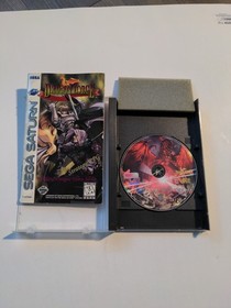 Dragon Force (Sega Saturn, 1996) Manual w/ Reg Card - Fully Tested Works Great