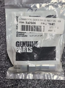 Genuine OEM Cummins 5318056 Connector Quick Disconnect Fitting - Picture 1 of 2