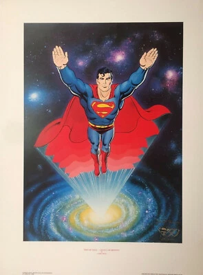 Man of Steel: Legacy of Krypton Superman LE Litho 66/2500 firmado por Curt Swan Foto 1 de 2