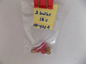#433 R MINI GLÜHBIRNEN 3 STÜCK Markenlos NEU - Bild 1 von 3