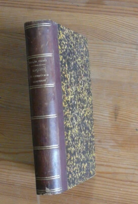 Livre scolaire ancien Leçons de  Géométrie  Analytique  1840 - Photo 1/4