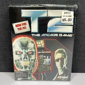 T2 Terminator 2 The Arcade Game (PC - 1991) IBM / Tandy 3.5" Disk - SEALED - Picture 1 of 11