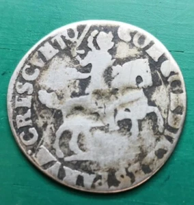 Niederlande 6 Stuivers KM#78 Reiter Schelling Münze #645 - Bild 1 von 2