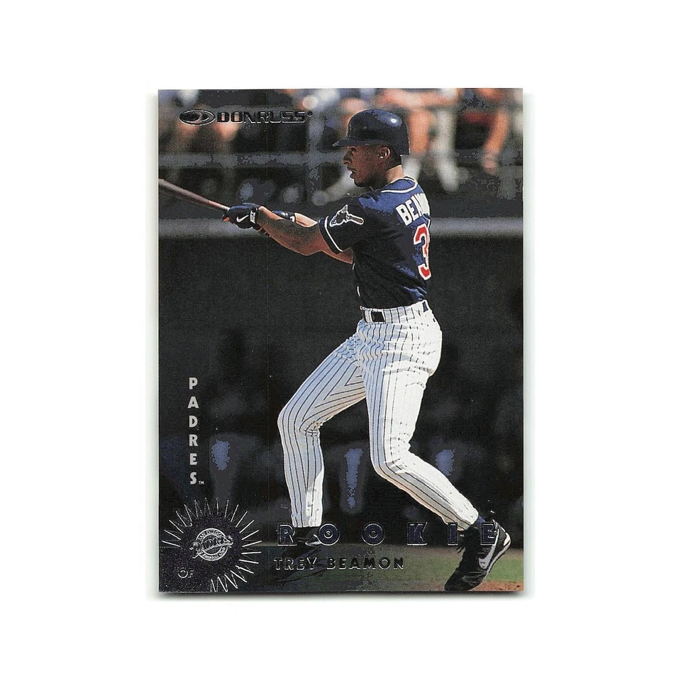 Trey Beamon Rookie 1997 Donruss #376 San Diego Padres Baseball Card NM - Image 1 of 3