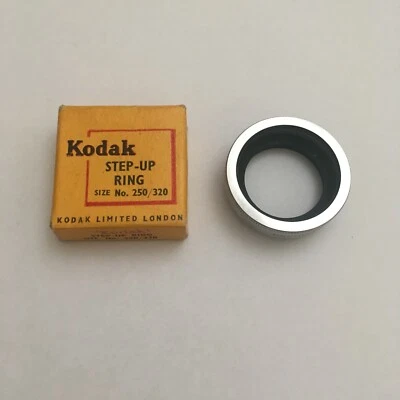 KODAK HIGH QUALITY 25-32mm STEP UP FILTER RING ADAPTER WITH BOX MADE IN ENGLAND - Image 1 of 4