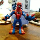 Spiderman Actionfigur 2,5"" möglich Marvel & Subs Hasbro 2012 bewegliche Teile A4