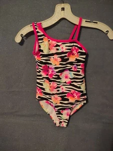 Costume intero OP Girls nuovo taglia xs 4/5 rosa, nero, bianco, verde - Foto 1 di 3