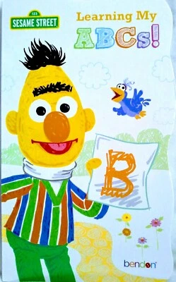 Sesame Street Learning my ABCs! Shaped Board Book Pre-K Toddler NEW! - Image 1 of 3