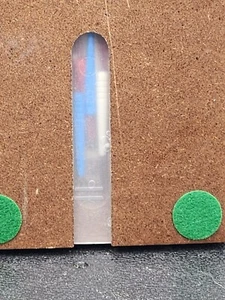 Tavola culla in legno con codice colore 3 binari bicicletta con picchetti - Foto 1 di 3
