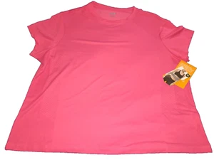 AVIA BRAND NEW XL 16-18 PERFORMANCE TEE T-SHIRT “PINK COAT” COLOR SHORT SLEEVE - Picture 1 of 11