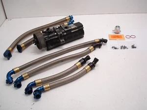 NASCAR AUTO VERDI 5 STAGE ALUMINUM ROTOR TYPE DRY SUMP OIL PUMP W/ LINE KIT #922 - Picture 1 of 22