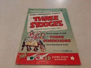 1953 The Three Stooges 3-D Comics No. 2 GD Shelf K5 - Picture 1 of 4
