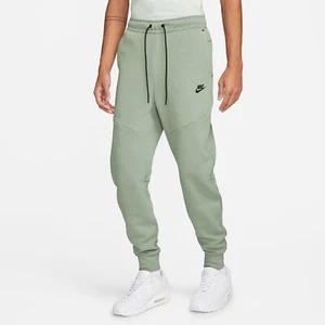 Nike Tech Fleece Pants Joggers Sweatpants Mica Green CU4495-330 Men Size XL - Picture 1 of 6