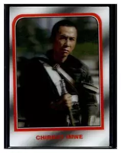 Carta Imwe 2020 Topps On Demand Star Wars 3D 3D-42 Chirrut (Qtà) - Foto 1 di 2