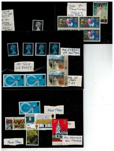 KONVOLUT COMMEM. & DEFINITIV WEGGELASSEN FEHLENDER PHOS LEUCHTSTOFF GESAMT SG KATZE £221 - Bild 1 von 1