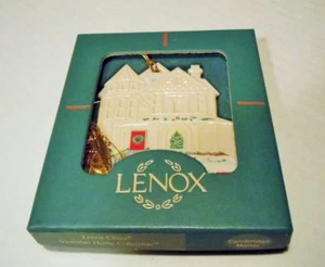 Lenox China Cambridge Manor Victorian Home Collection Xmas Ornament w/Box - Picture 1 of 7