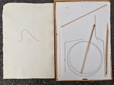 English Sculptor Richard Wilson Wind Instruments Construction Portfolio. Signed Foto 1 de 4