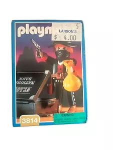 #3814 Western Bandit 1996 Playmobil Vintage NEW SEALED - Picture 1 of 2