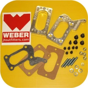Weber Carburetor Manifold Adapter Mazda B2600 Mitsubishi Montero CARB 38/38 DGES - Bild 1 von 2