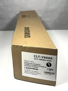 Samsung CLT-Y806S Yellow Toner Cartridge 30k Multipress X7600GX Sealed New - Picture 1 of 8