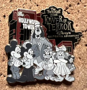 Disney California Adventure Hollywood Twilight Zone Tower of Terror Pin 61936 - Picture 1 of 2