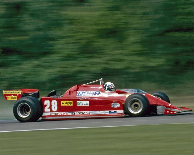 1981 Driver DIDIER PIRONI Glossy 8x10 Photo Grand Prix Poster Formula 1 Print - Image 1 of 1