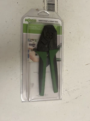 Herramienta de prensado Wago Variocrimp 4 virolas, 0,25 mm - 4,0 mm², rango AWG 24-12 Foto 1 de 3
