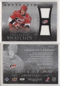 2010-11 Upper Deck Artifacts Treasured Swatches Silver /50 Eric Staal #TS-ES