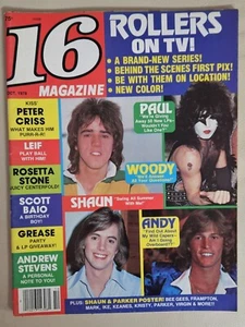 16 Magazine October 1978 KISS ,CASSIDY, GIBB - Picture 1 of 17