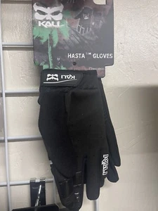 New Kali Protectives HASTA Bicycle GLOVE size XS BLACK - Picture 1 of 1