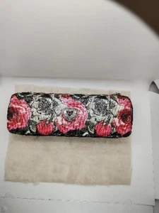 BRIGHTON Madison Rose Jewelry Case. Box Travel Organizer zippered - Picture 1 of 14