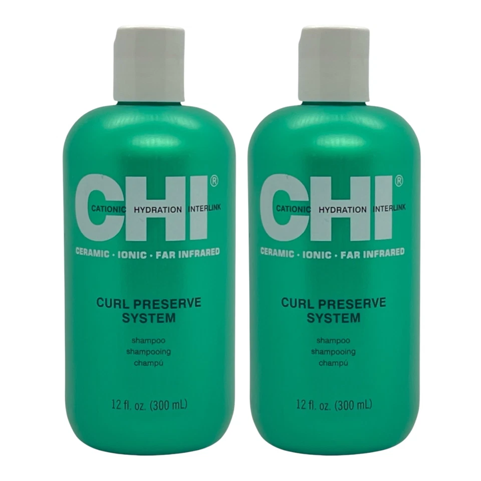 CHI Curl Preserve System Low PH Shampoo 12 OZ (Pack of 2) - Image 1 of 1