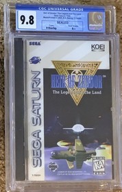 Heir of Zendor The Legend and the Land Sega Saturn CGC 9.8 Sealed A++ V-Overlap