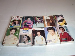 Japanische Showa Ära Enka Pop Kassetten 10 Künstlerinnen - Bild 1 von 5