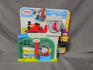 Toddler Toy My First Knapford Station Train Playset with Stack & Wobble Car - Picture 1 of 7