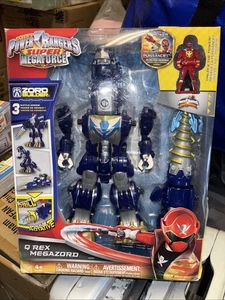 Power Rangers Super Megaforce Q Rex Megazord Bandai Zord Builder NIB Authentic - Bild 1 von 5
