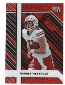 2024 Leaf Collective Mabrey Mettauer Pro Set Base PSB-188 Red Shimmer 5/5 - Picture 1 of 2
