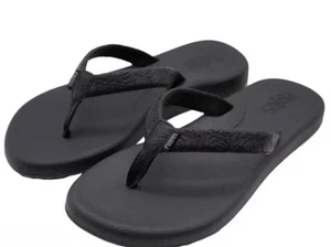 Flojos - Damen Flip Flops Sandalen - schwarz oder braun - Bild 1 von 10