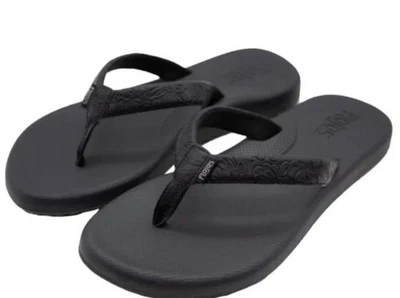 Женские сандалии-шлепанцы Flojos — черные или коричневые - Изображение 1 из 4