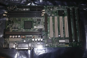 Supermicro P6SLA Slot 1 440LX ATX motherboard AGP PCI ISA FOR PARTS OR REPAIR - Picture 1 of 6